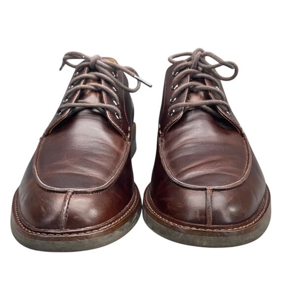 Sperry Gold Cup Elite Algonquin Brown Leather Waterproof Boat Oxford Shoe Men 10 - Picture 2 of 8